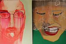 Student’s graduate work &quotI'm telling you about serious things&quot. Habana, Cuba, Thursday, March 15, 2007.