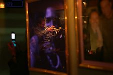 Jazz club &quotLa Zorra y el Cuervo&quot is the most famous club in Havana with professional musicians & traditional cocktails. Habana, Cuba, Sunday, March 18, 2007.