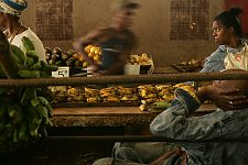 A scene at the city market. Habana, Cuba, Tuesday, March 6, 2007.