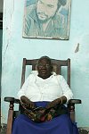 Old people’s home residents. Habana, Cuba, Tuesday, Feb. 27, 2007. A beautiful building of a former convent was turned into an old people’s home in 1965. Old people without families and those who are unable to move live here permanently. The rest come for breakfast and return home for the night. Every week elderly people hold theatre shows or recitals, where guest artist or inhabitants themselves perform.