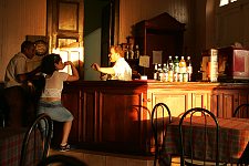 A bar in Santiago de Cuba, Cuba on Friday, March 2, 2007.