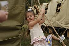 In the refugees camp near Vladikavkaz, Wednesday August 13, 2008. 