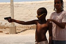 Street scene in Berbera, SomaliLand. Thursday, October 4, 2007. For 16 years Somaliland has already been an actually independent state. It has its own constitution, relatively stable political system and comparatively efficient government, army, police as well as the currency of it's own. Nevertheless not a single country has so far recognized the sovereignty of Somaliland.