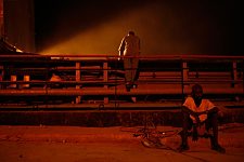 Workers of the port. Berbera, SomaliLand, Saturday, September 29, 2007. For 16 years Somaliland has already been an actually independent state. It has its own constitution, relatively stable political system and comparatively efficient government, army, police as well as the currency of it's own. Nevertheless not a single country has so far recognized the sovereignty of Somaliland.