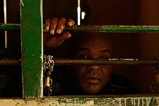 A patient of the special ward for most dangerous patients. Hargeisa, SomaliLand, Saturday, October 6, 2007. The only mental hospital in the country has a male and a female wards with about a hundred patients altogether.