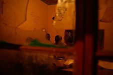 Daily life scene inside the police station. Hargeisa, SomaliLand, Wednesday, October 10, 2007. The police station named New Hargeisa is situated in one of the most criminal districts of the capital with its largest market and railway terminal.