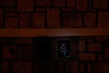 The suspects face lit by the torch through the cell window. Hargeisa, SomaliLand, Wednesday, October 10, 2007. The police station named New Hargeisa is situated in one of the most criminal districts of the capital with its largest market and railway terminal.